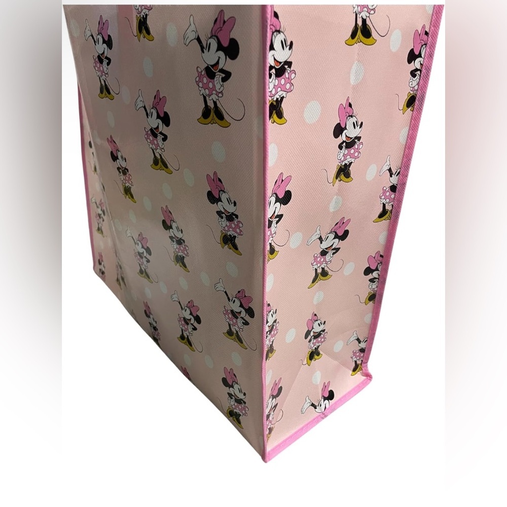 Disney's Minnie Mouse Pink Collectable Giant 26" Reusable Tote Bag NWT - Picture 3 of 4